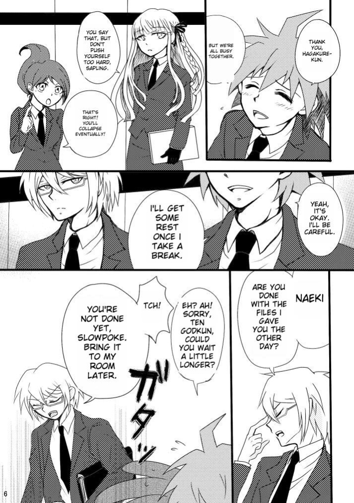 [Nenshuu 550-yen (PON)] Love to Interfere with the Work (Danganronpa)