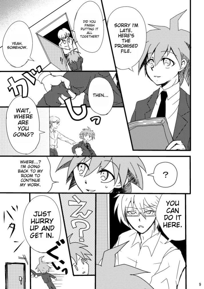 [Nenshuu 550-yen (PON)] Love to Interfere with the Work (Danganronpa)