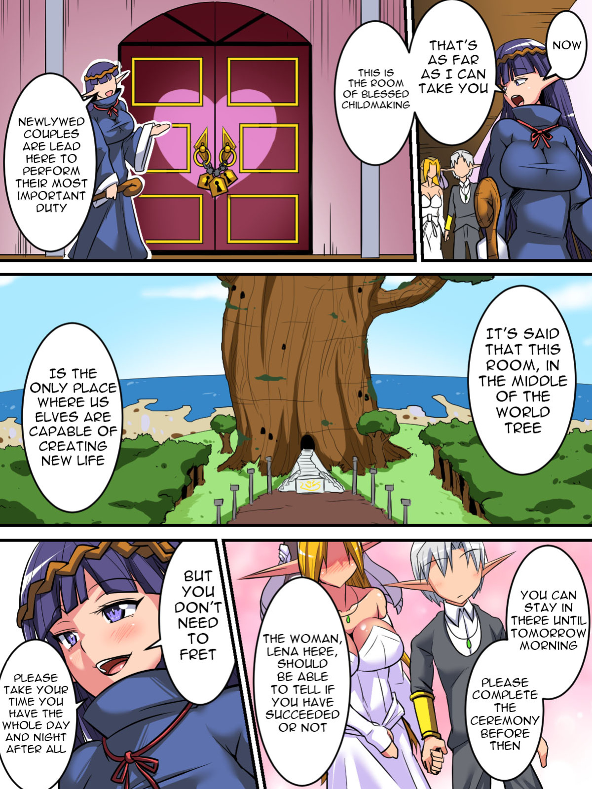 [Haneinu] Elf Oyako to Pakopako Ibunka Kouryuu! ~Oyako Haramase Hen~ | A Sexual Culture Exchange With An Elf Mom And Daughter ~Impregnating Mother And Daughter Edijtion~