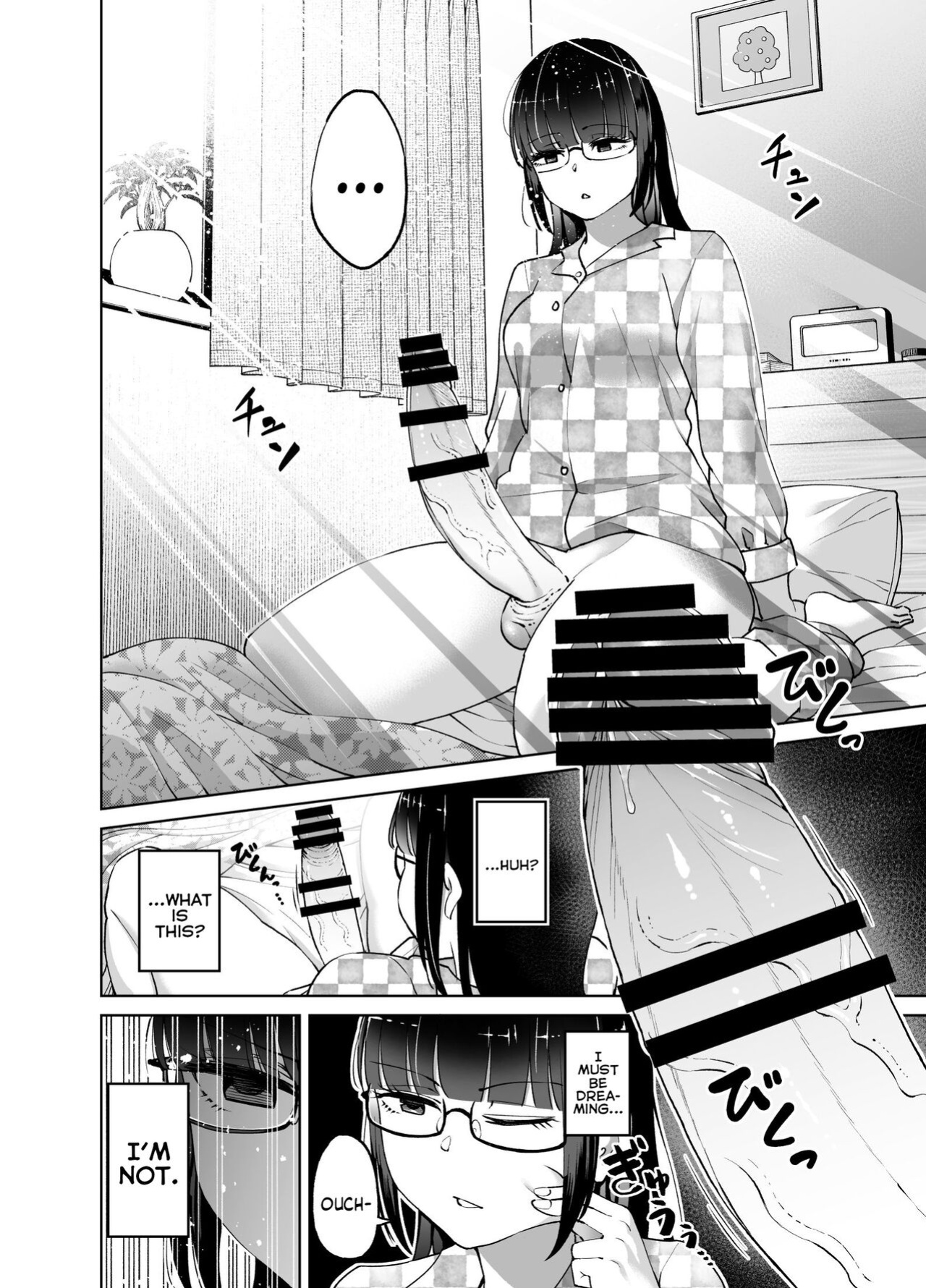 [HUS (Gennari)] Chinchin Haechatta Mao & Mei | I Grew A Penis! Mao & Mei [Mr_Person]