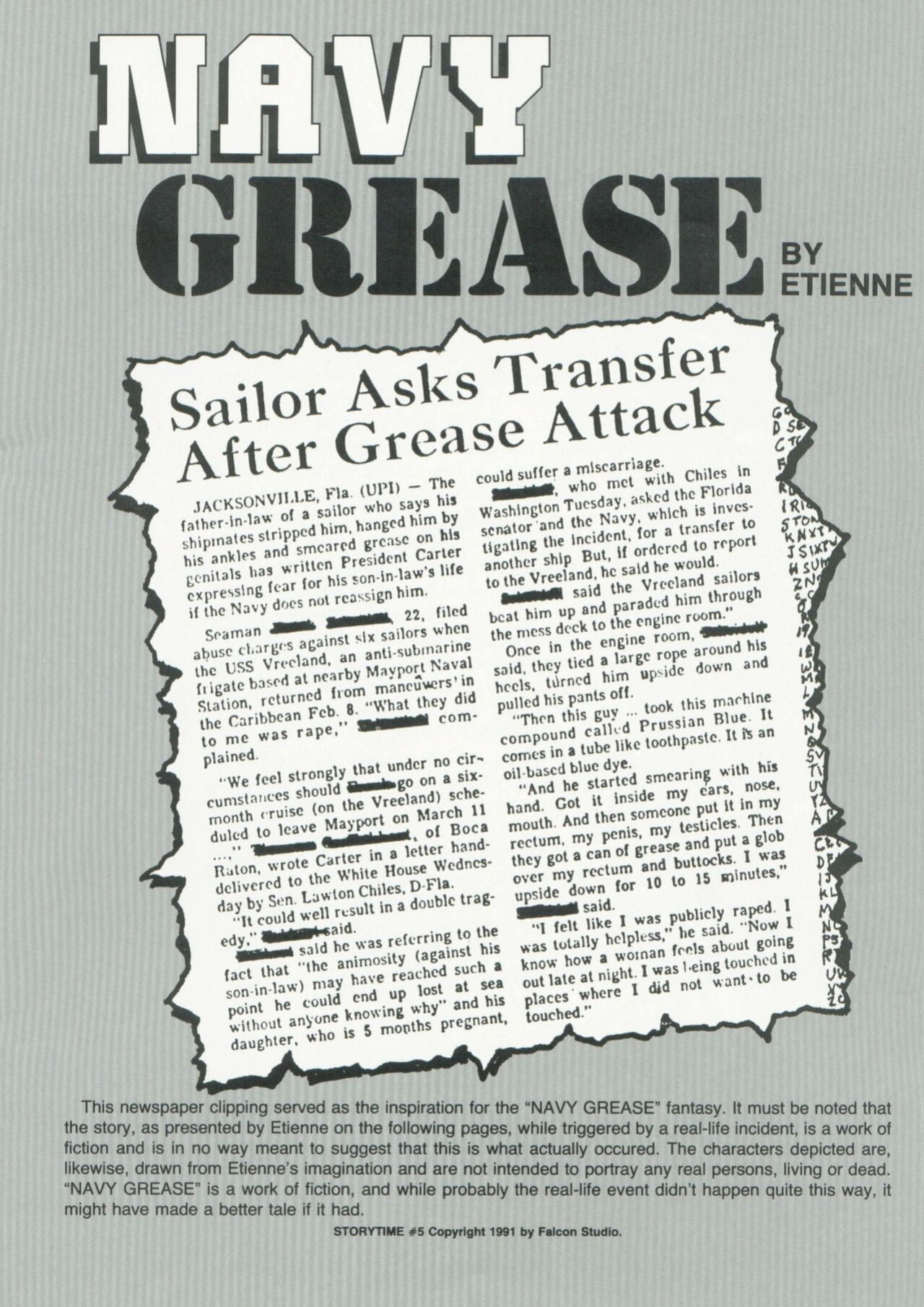 [Etienne aka Stephen] Navy Grease