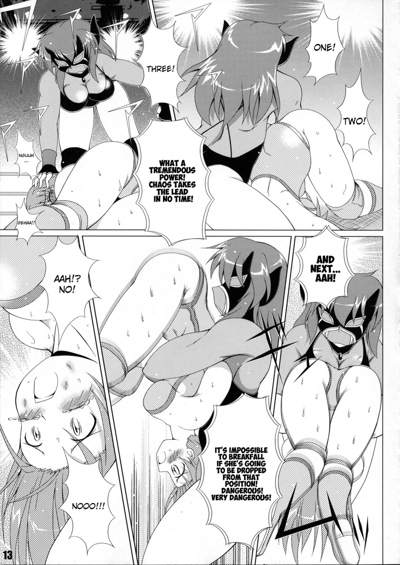 (COMIC1☆6) [Soket=Pocket (Soket)] Mighty Yukiko vs Dark Star Chaos (FALLIN' ANGELS4 (WRESTLE ANGELS))