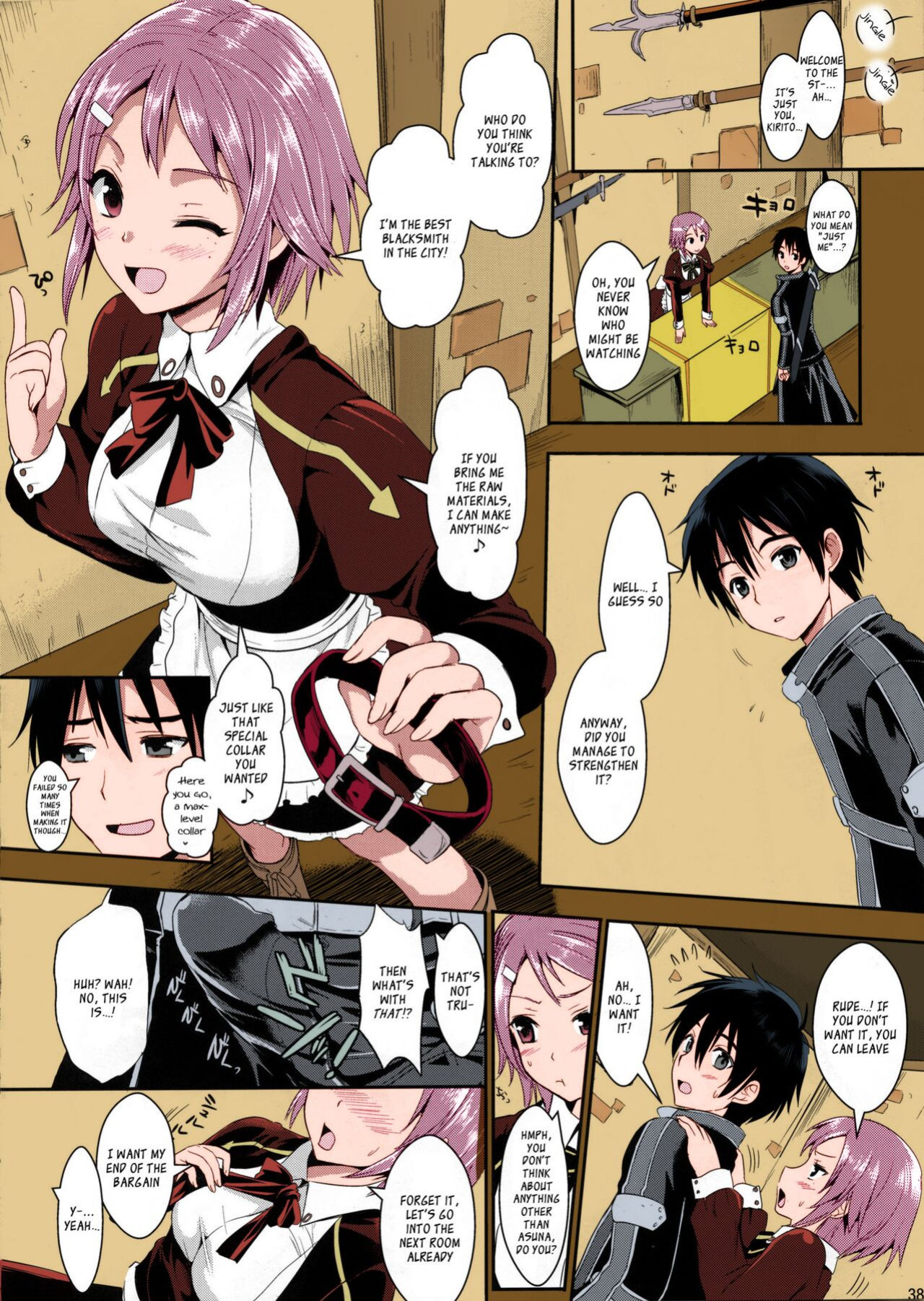 [YURIRU-RARIKA (Kojima Saya, Lazu)] Shujou Seikou II β | Captive Sex II β (Sword Art Online) [decensored] [Ragdoll] [Nakitah] [Colorized]
