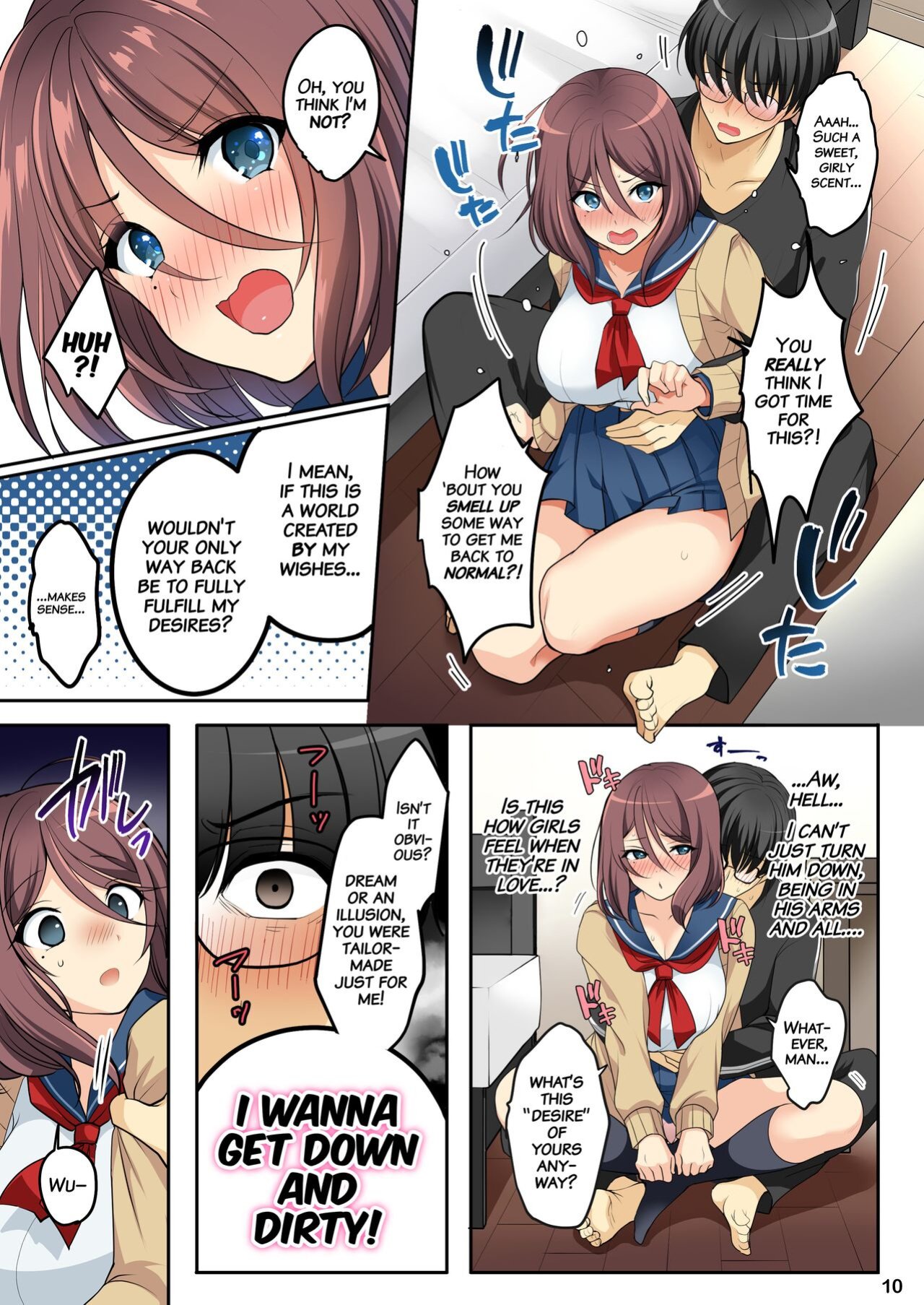 [Kakukonoka (Menoko)] Ore o Onna ni Shita Yuujin ni Nyotaika shita Karada o Sukikatte sareru | The Time My Friend Turned Me Into His Girl Lover and Plaything [Saint Quartz Scans]