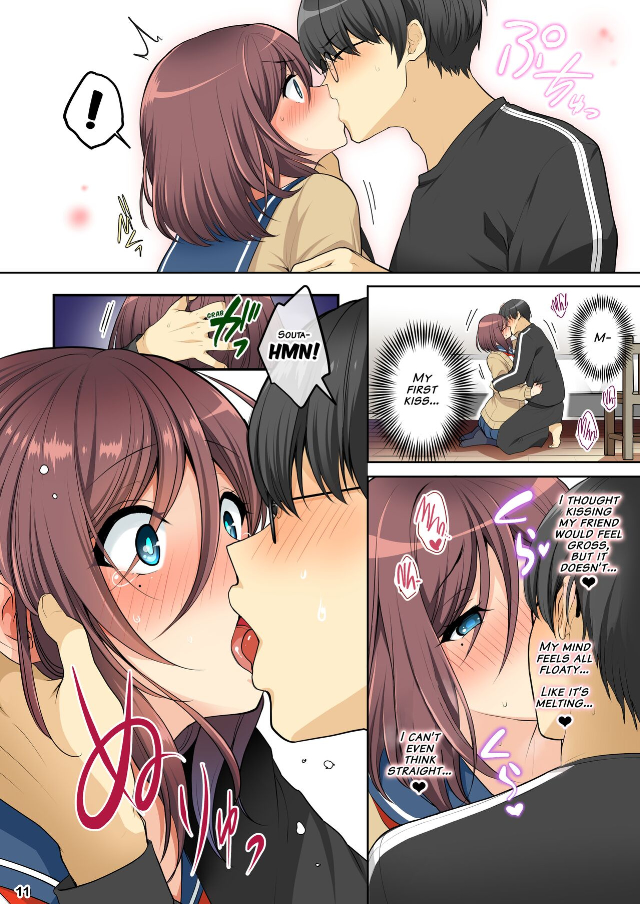 [Kakukonoka (Menoko)] Ore o Onna ni Shita Yuujin ni Nyotaika shita Karada o Sukikatte sareru | The Time My Friend Turned Me Into His Girl Lover and Plaything [Saint Quartz Scans]