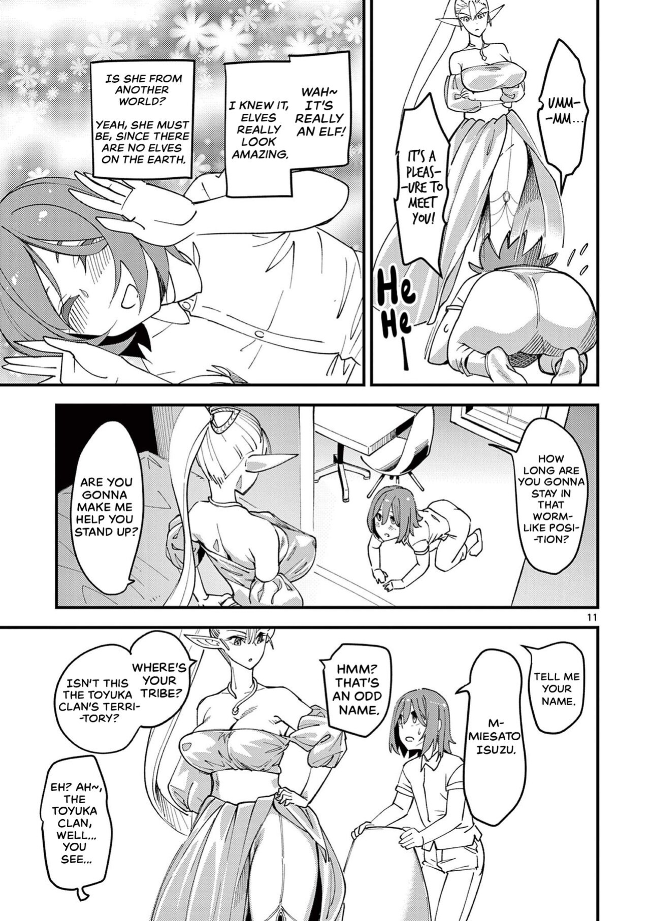 [clover] Elf ga Joou-sama! Ch. 1 | That Elf is My Queen! Ch. 1 Vol.1 [The Crimson Star TL]