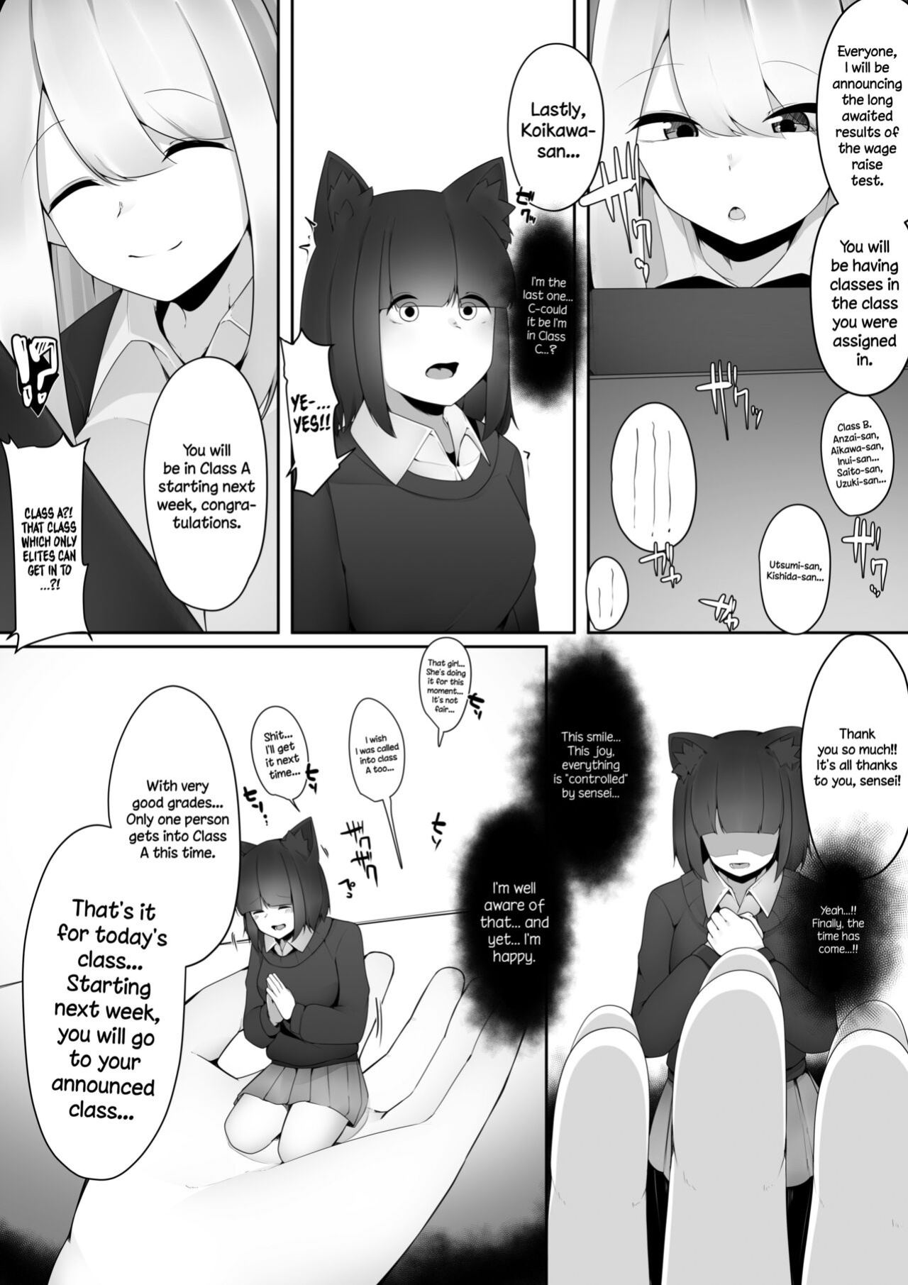 [I-Raf-you (Kazakami Sudare)] Shiritsu Shukushousei Gakuen | Reduced-Scale Private Academy (Microne Magazine Vol. 73) [DKKMD Translations]