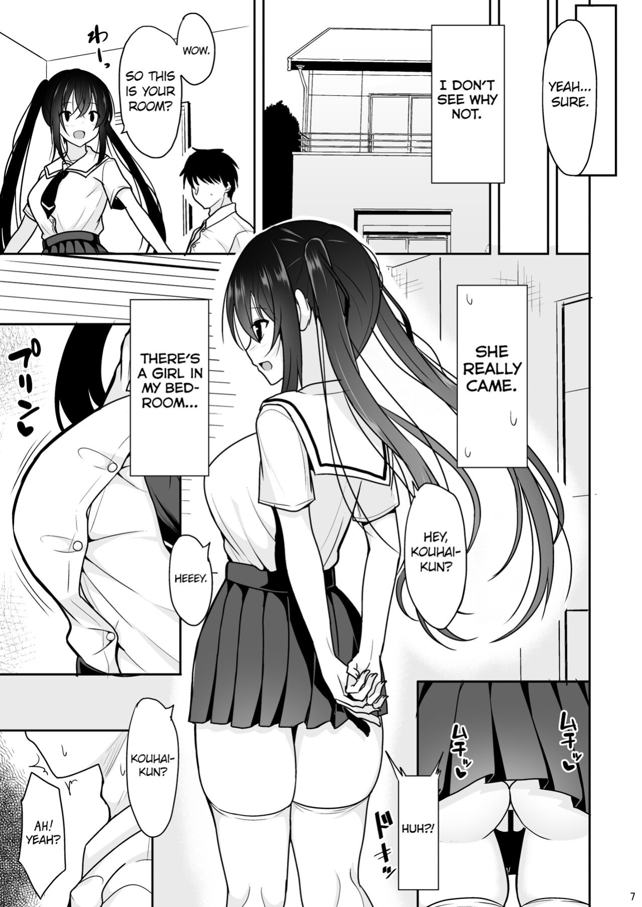 [Nekonokone (Takeyuu)] Ecchi ni Hagemashite Kureru Kogara na Senpai | A Petite Senpai who Encourages Me to Get Dirty [CHLOEVEIL]