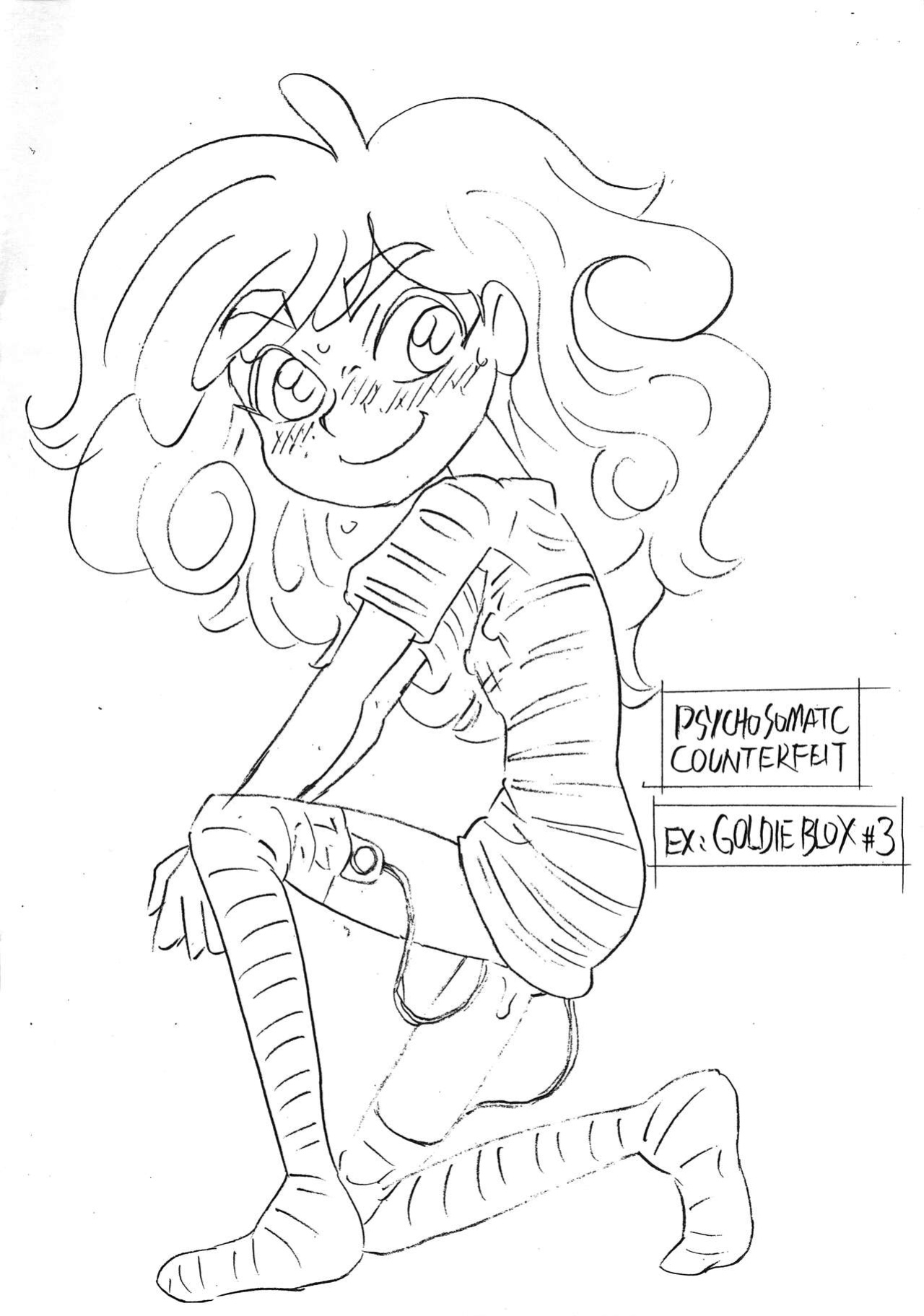 [Union of the snake (Shinda Mane)] Psychomatic Counterfeit EX: GoldieBlox#3 (GoldieBlox)