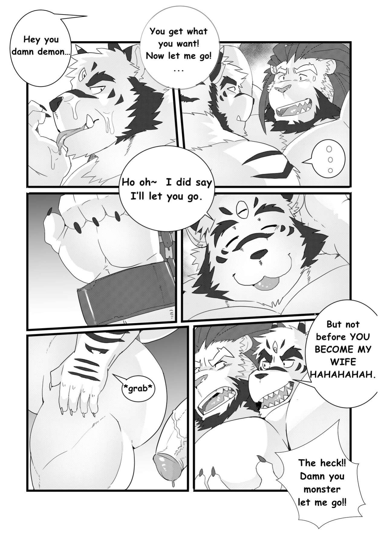[LucusOLD] Lust Tiger Demon - Arsalan Housamo Doujinshi