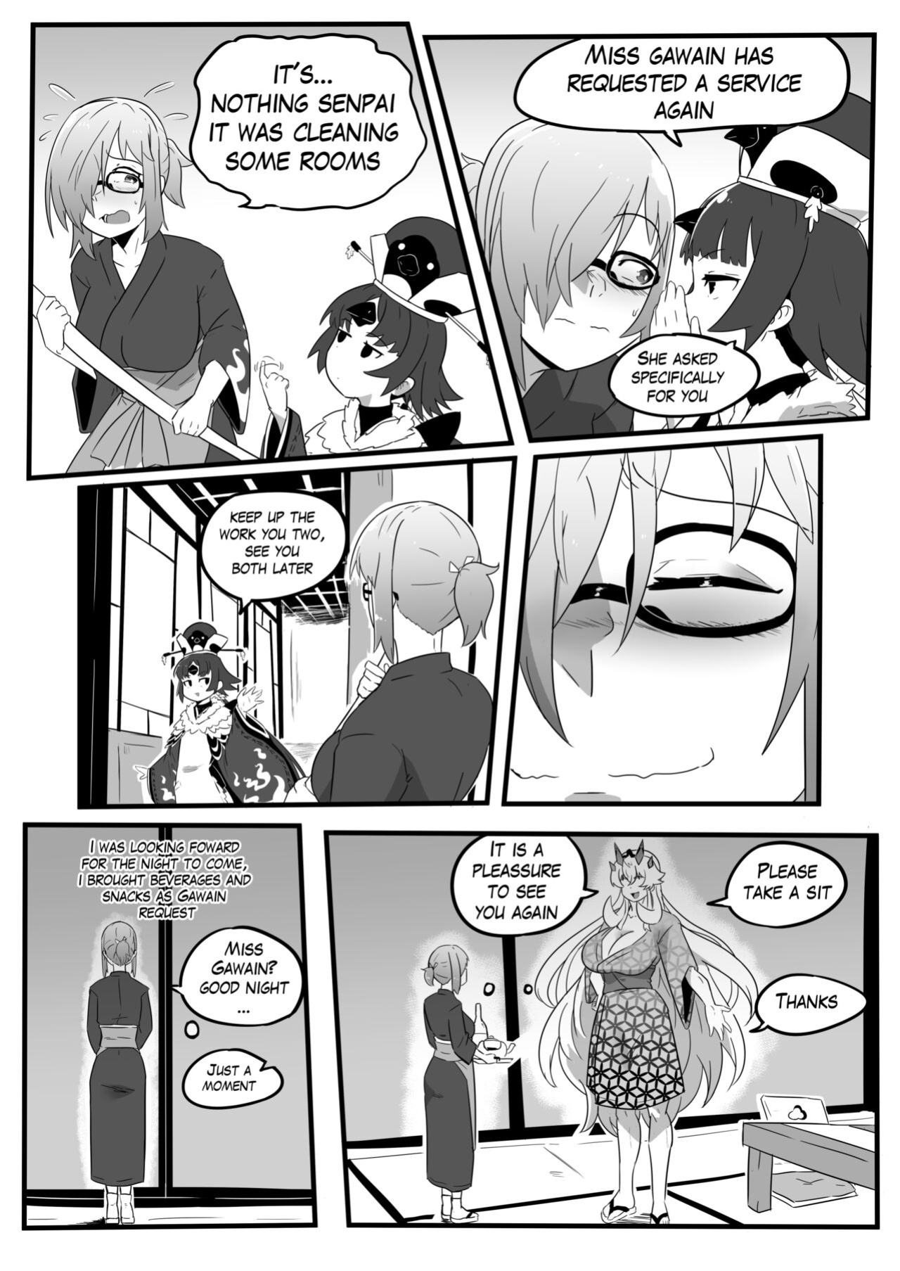 [Ukaya Masaru] Late Night Service (Fate/Grand Order)