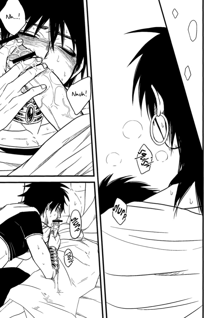 [Joukikikansha (Arika)] Don't reveal my true intentions! (Magi: The Labyrinth of Magic)[silver lining]