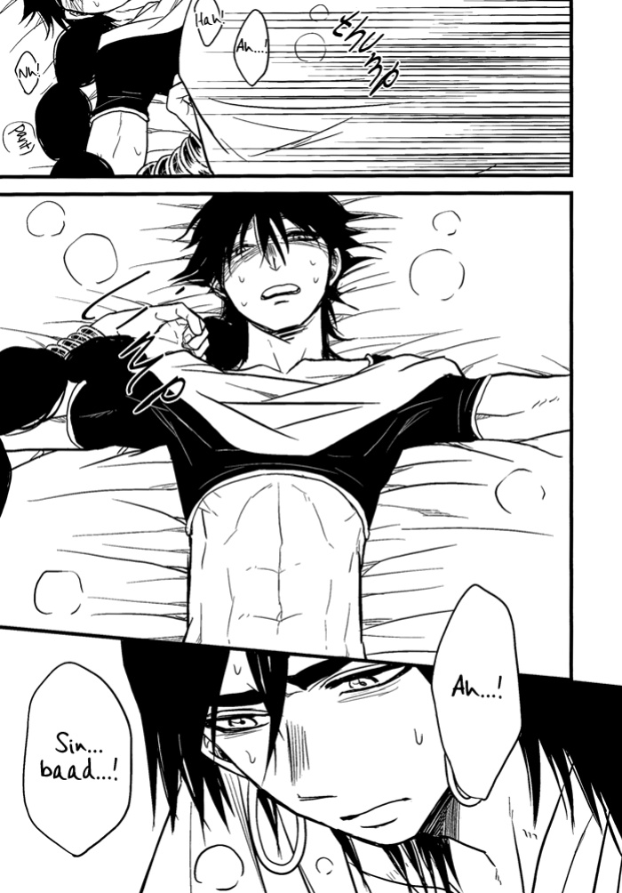 [Joukikikansha (Arika)] Don't reveal my true intentions! (Magi: The Labyrinth of Magic)[silver lining]