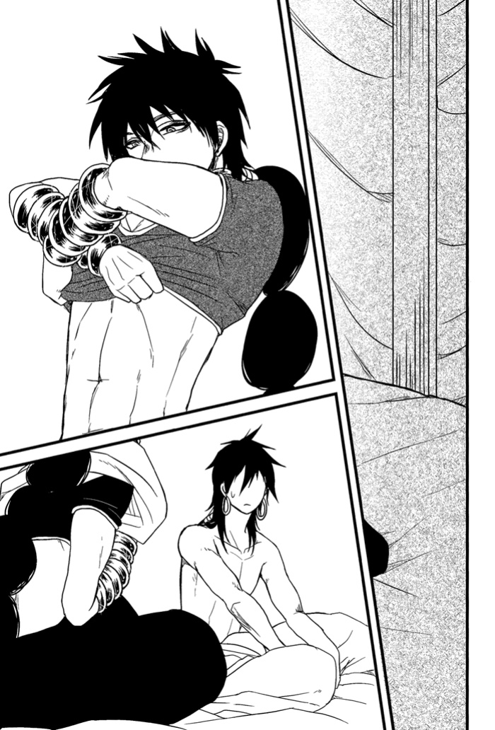 [Joukikikansha (Arika)] Don't reveal my true intentions! (Magi: The Labyrinth of Magic)[silver lining]