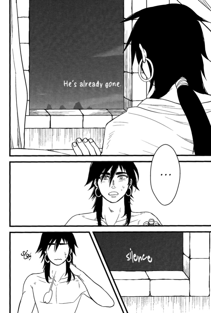 [Joukikikansha (Arika)] Don't reveal my true intentions! (Magi: The Labyrinth of Magic)[silver lining]