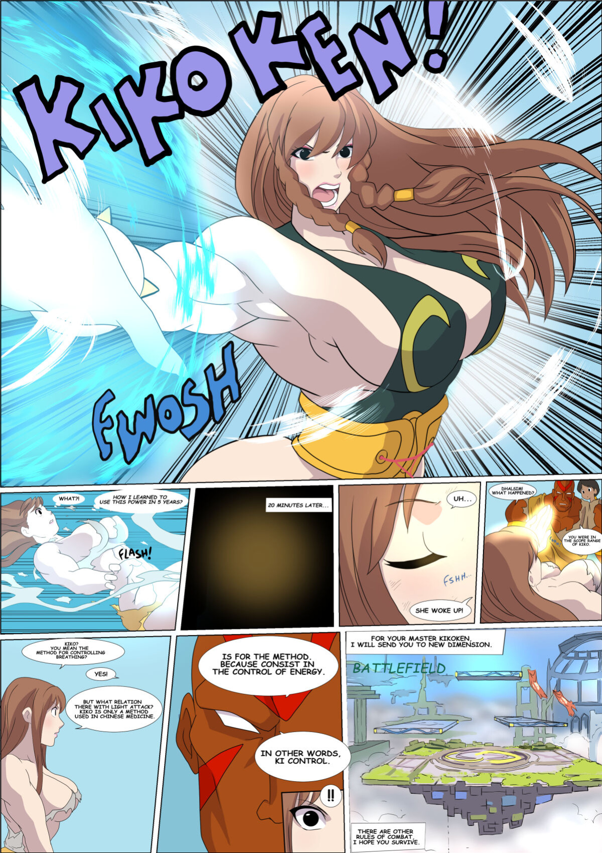 【zetarok】Chun Li Comic