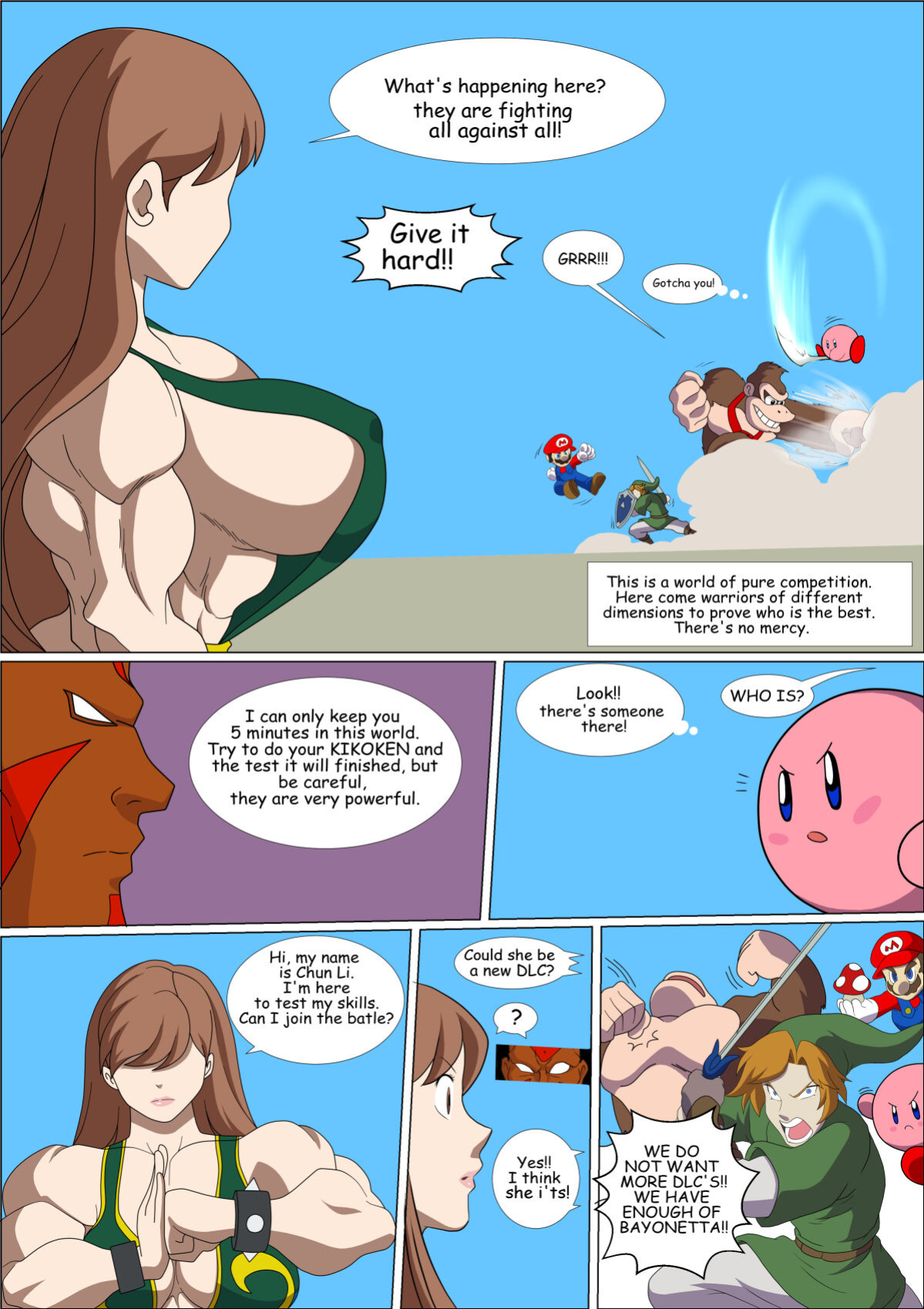 【zetarok】Chun Li Comic