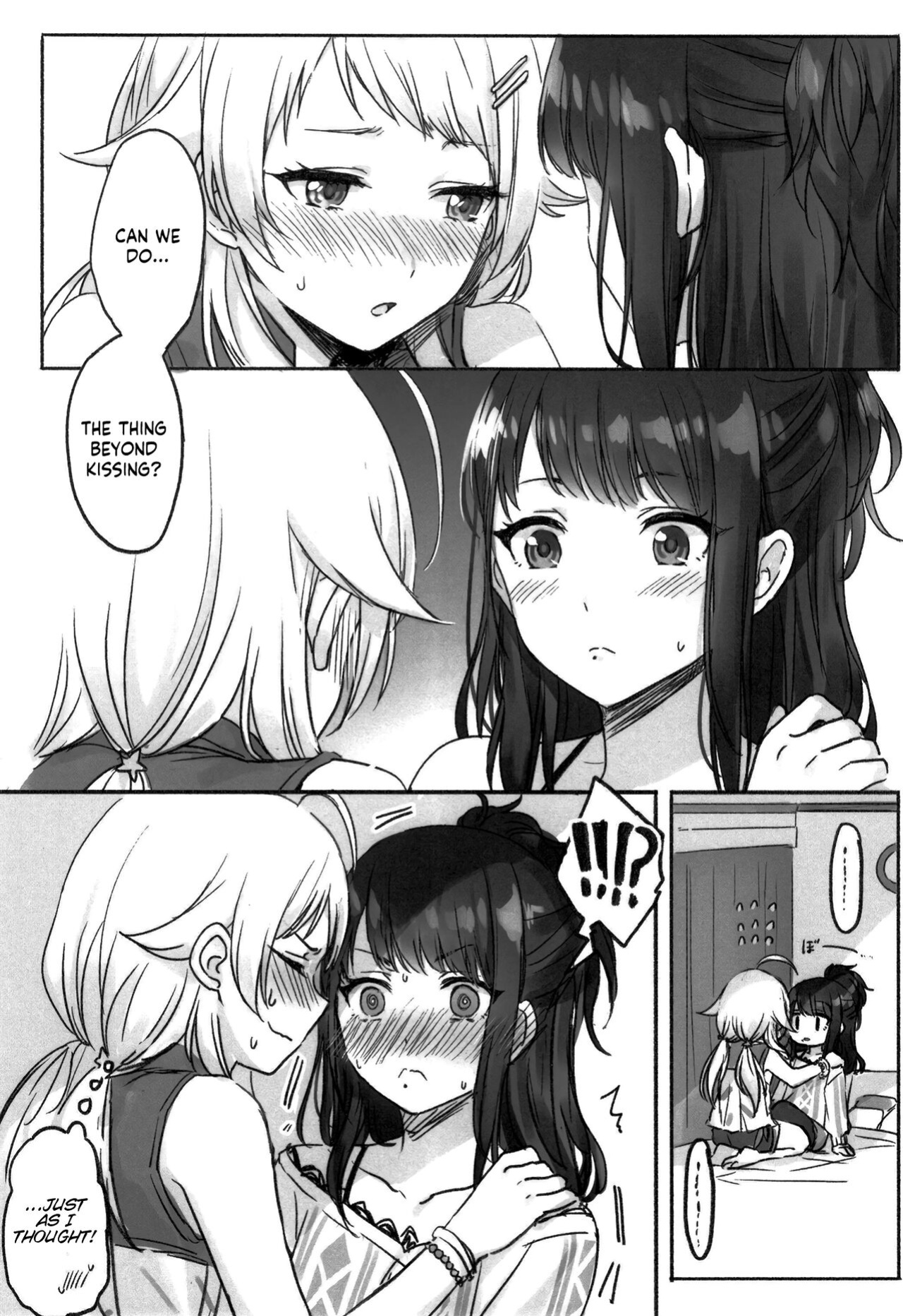 (2021-03 Akihabara Chou Doujinsai) [Tsuki no Uragawa (Romi)] Hachimiya-san to Kazano-san wa Sex ga Dekinai (THE iDOLM@STER: Shiny Colors) [GenericWeeb]