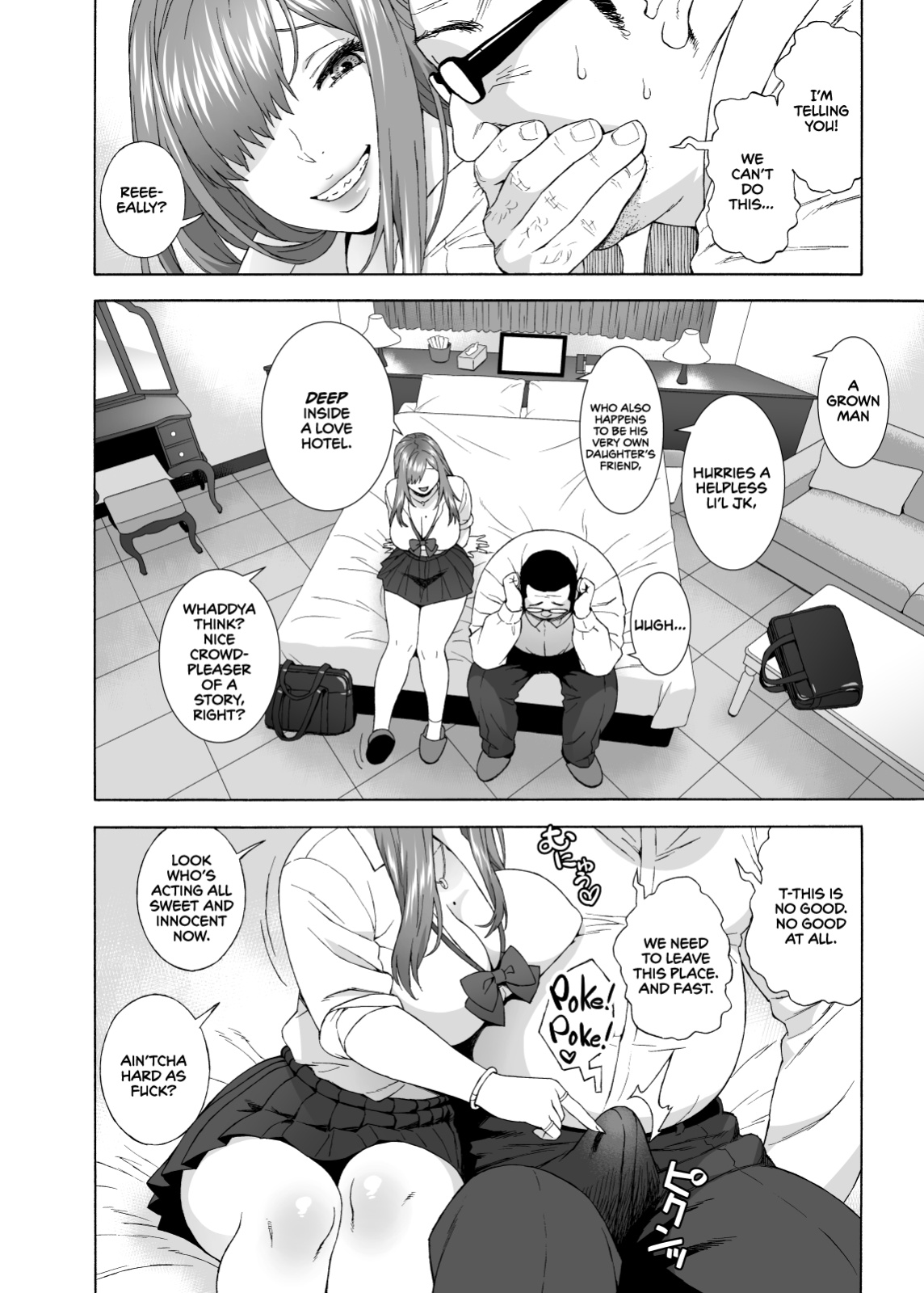 [666Protect (Jingrock)] Musume no Tomodachi ga Yuuwaku Suru | My Daughter's Friend is Seducing Me [cutegyaruTL + head empty]