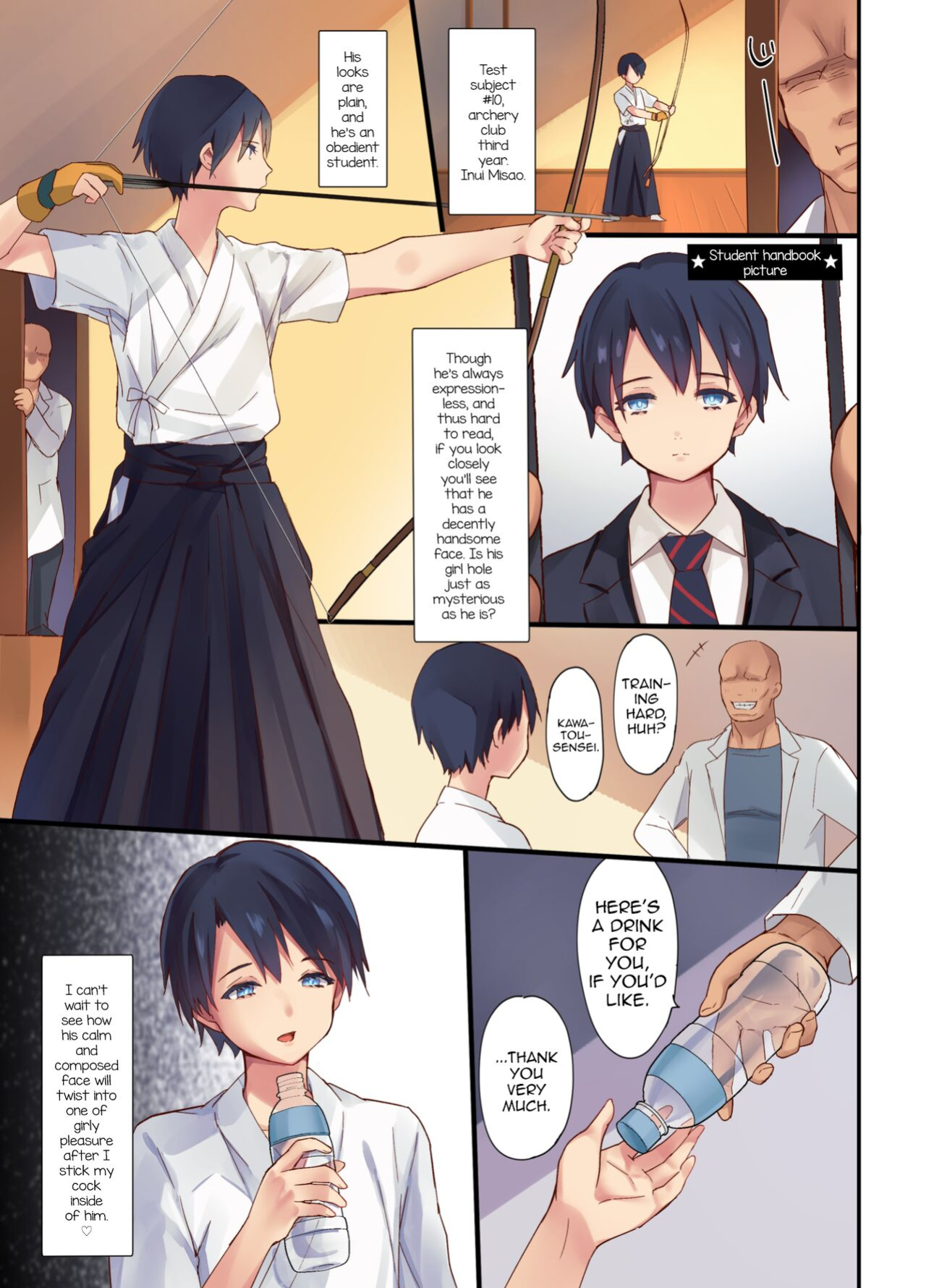 [Maita Keikaku (Sennomori Maitake)] Mesu-ka Jikken ~Kenzen Shounen Mesu Ochi Kiroku~ [mysterymeat3]