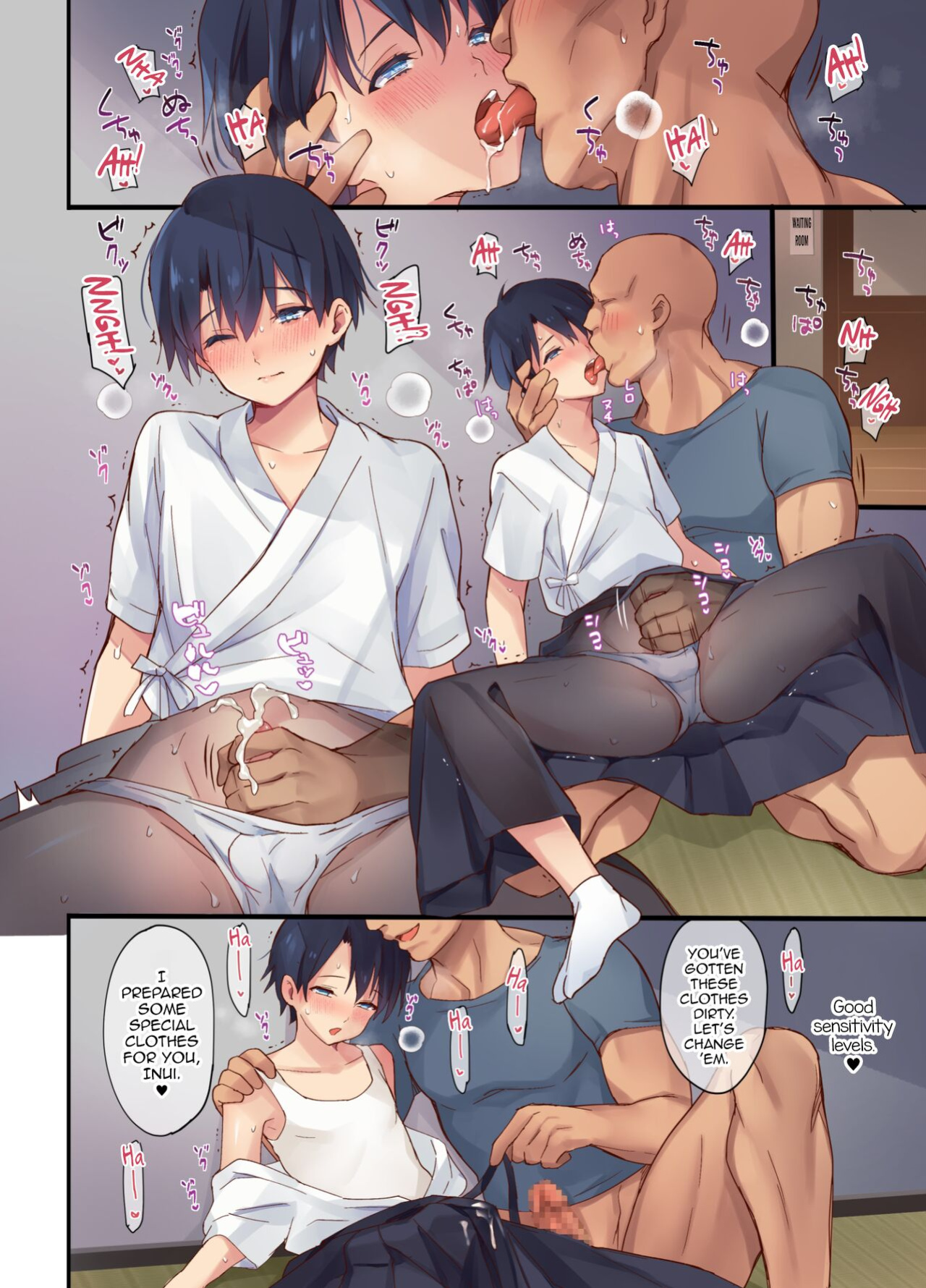 [Maita Keikaku (Sennomori Maitake)] Mesu-ka Jikken ~Kenzen Shounen Mesu Ochi Kiroku~ [mysterymeat3]