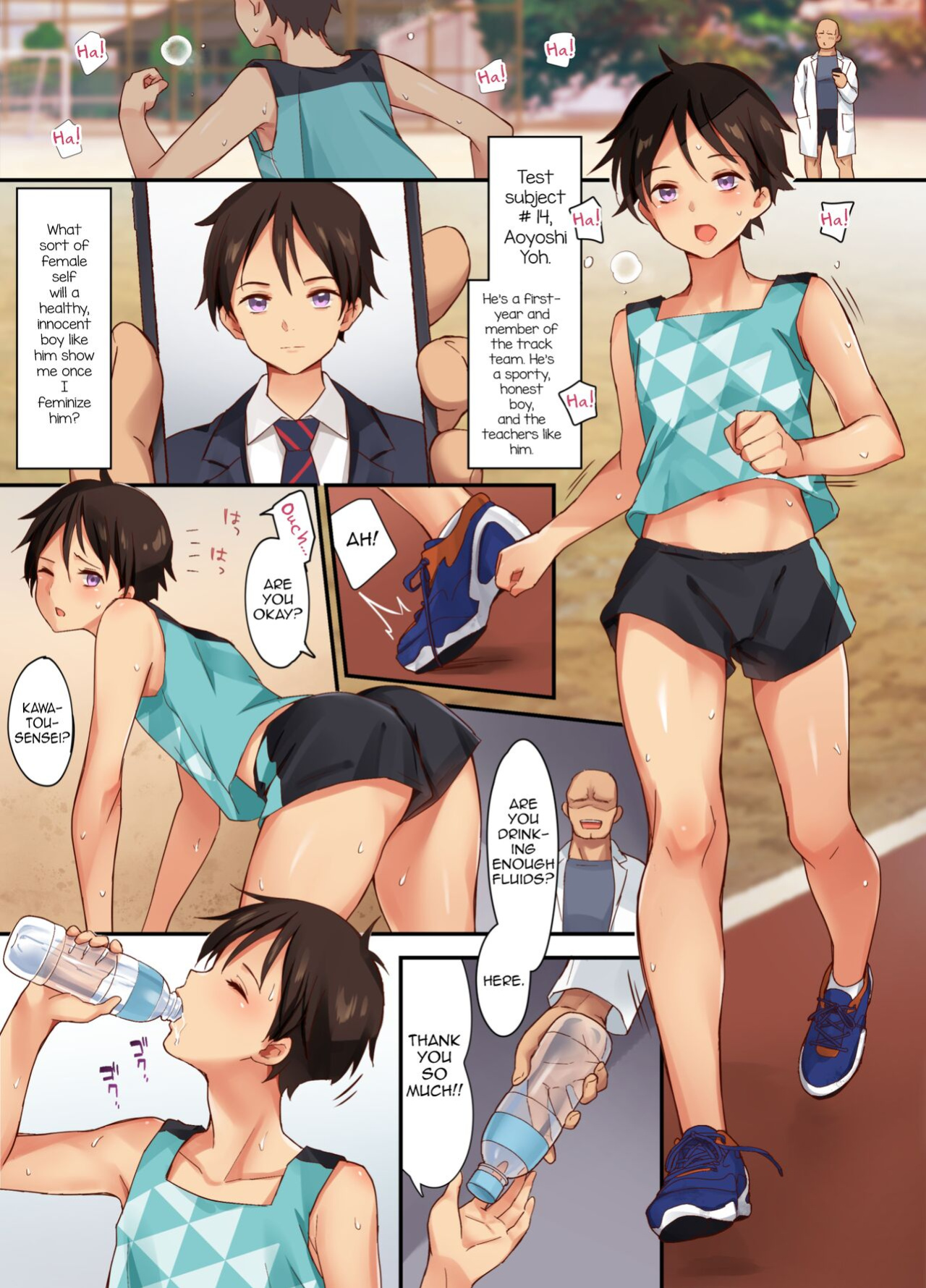 [Maita Keikaku (Sennomori Maitake)] Mesu-ka Jikken ~Kenzen Shounen Mesu Ochi Kiroku~ [mysterymeat3]