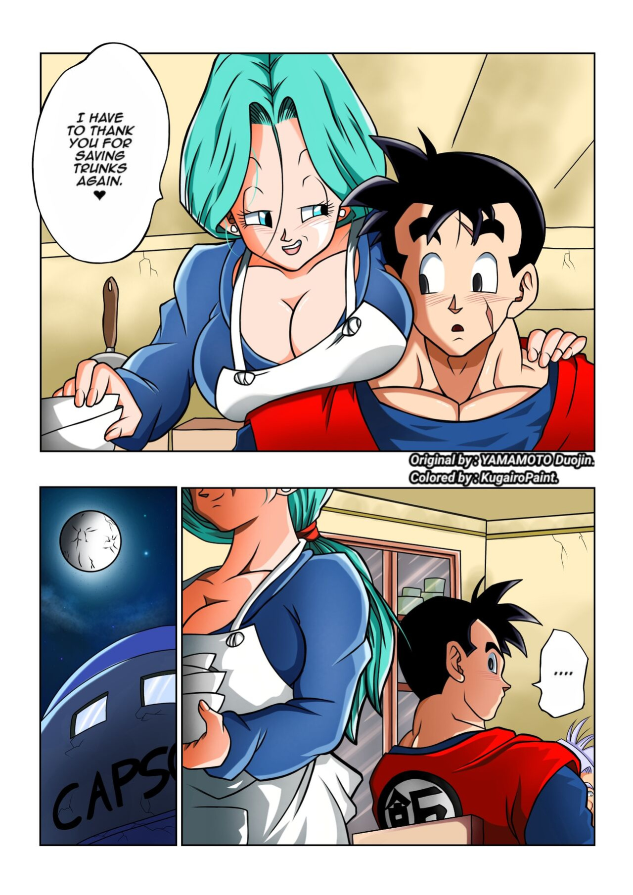 [Yamamoto] Lots of Sex in this Future!! (Dragon Ball Z) [kugairopaint]