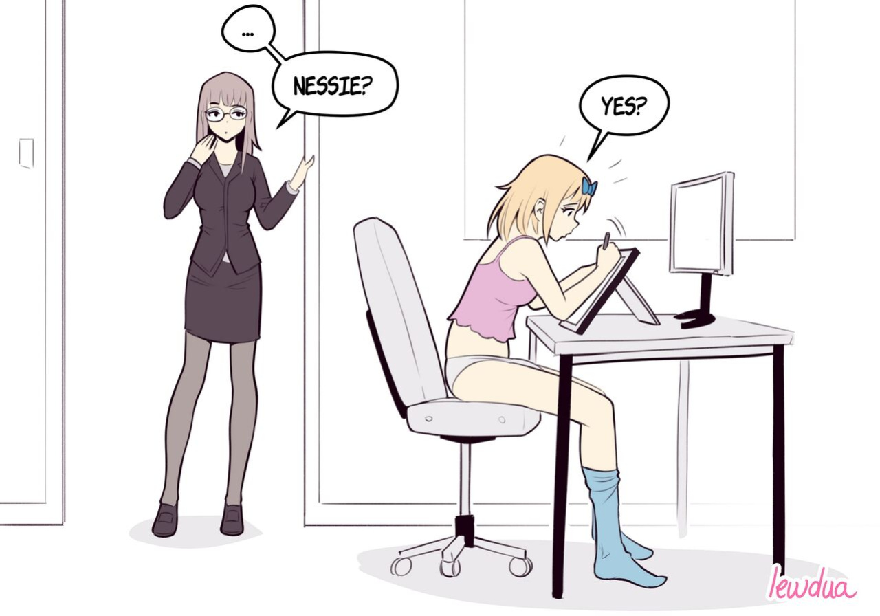 [Lewdua] Karen Showing Nessie The Truth (Full Story)