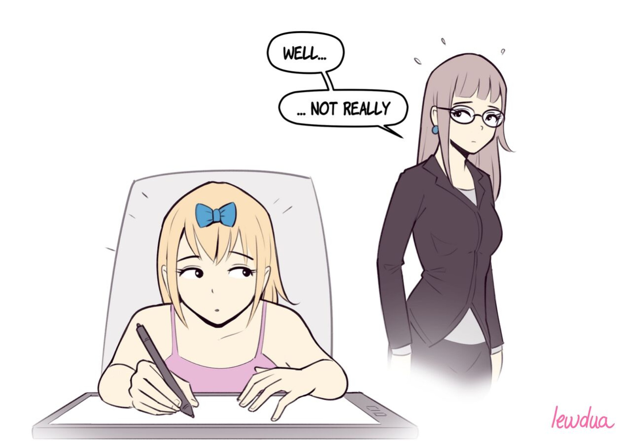 [Lewdua] Karen Showing Nessie The Truth (Full Story)