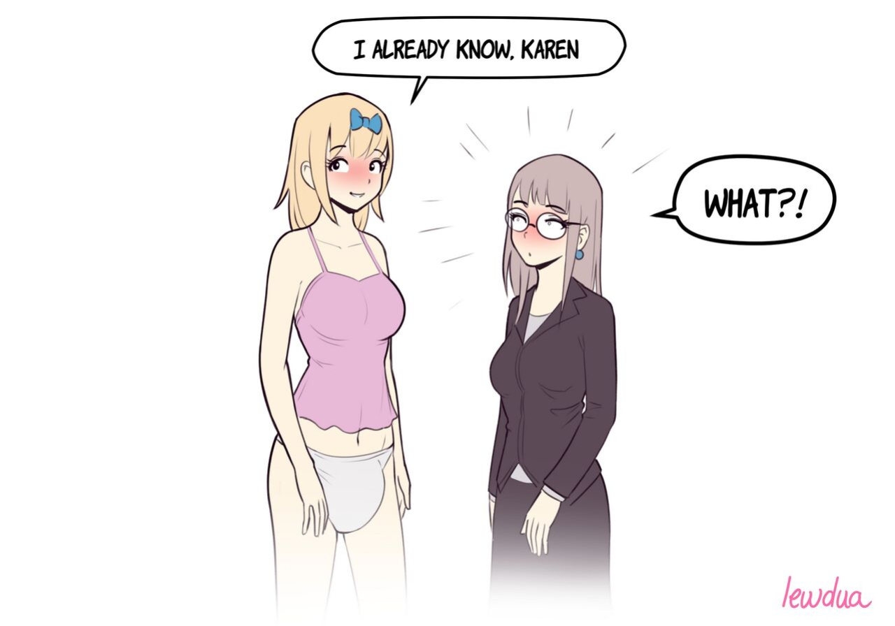 [Lewdua] Karen Showing Nessie The Truth (Full Story)