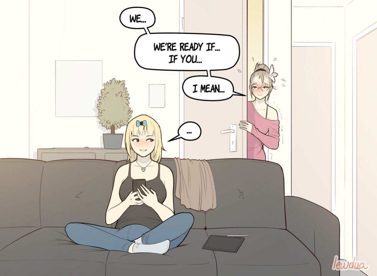 [Lewdua] Karen Showing Nessie The Truth (Full Story)