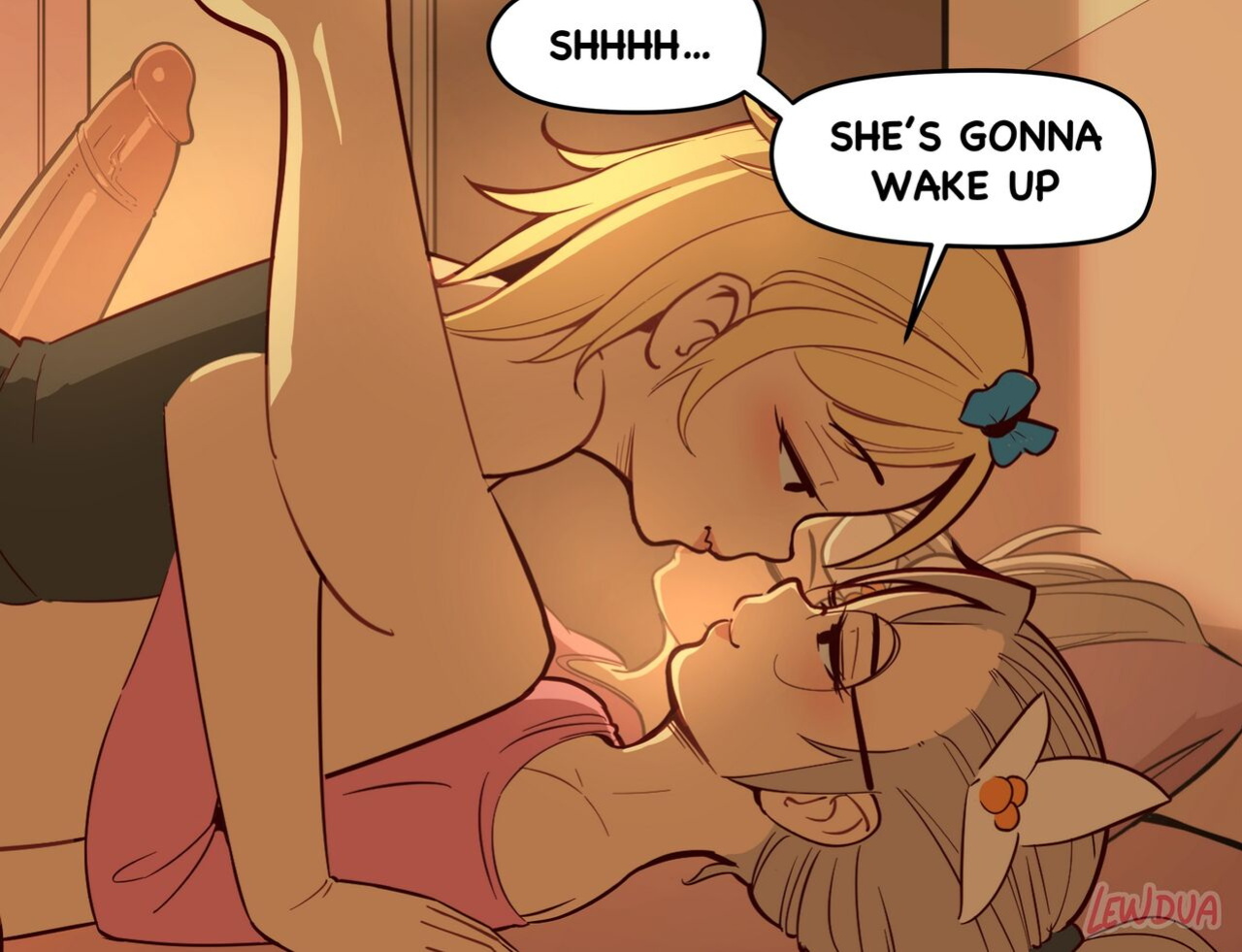 [Lewdua] Karen Showing Nessie The Truth (Full Story)