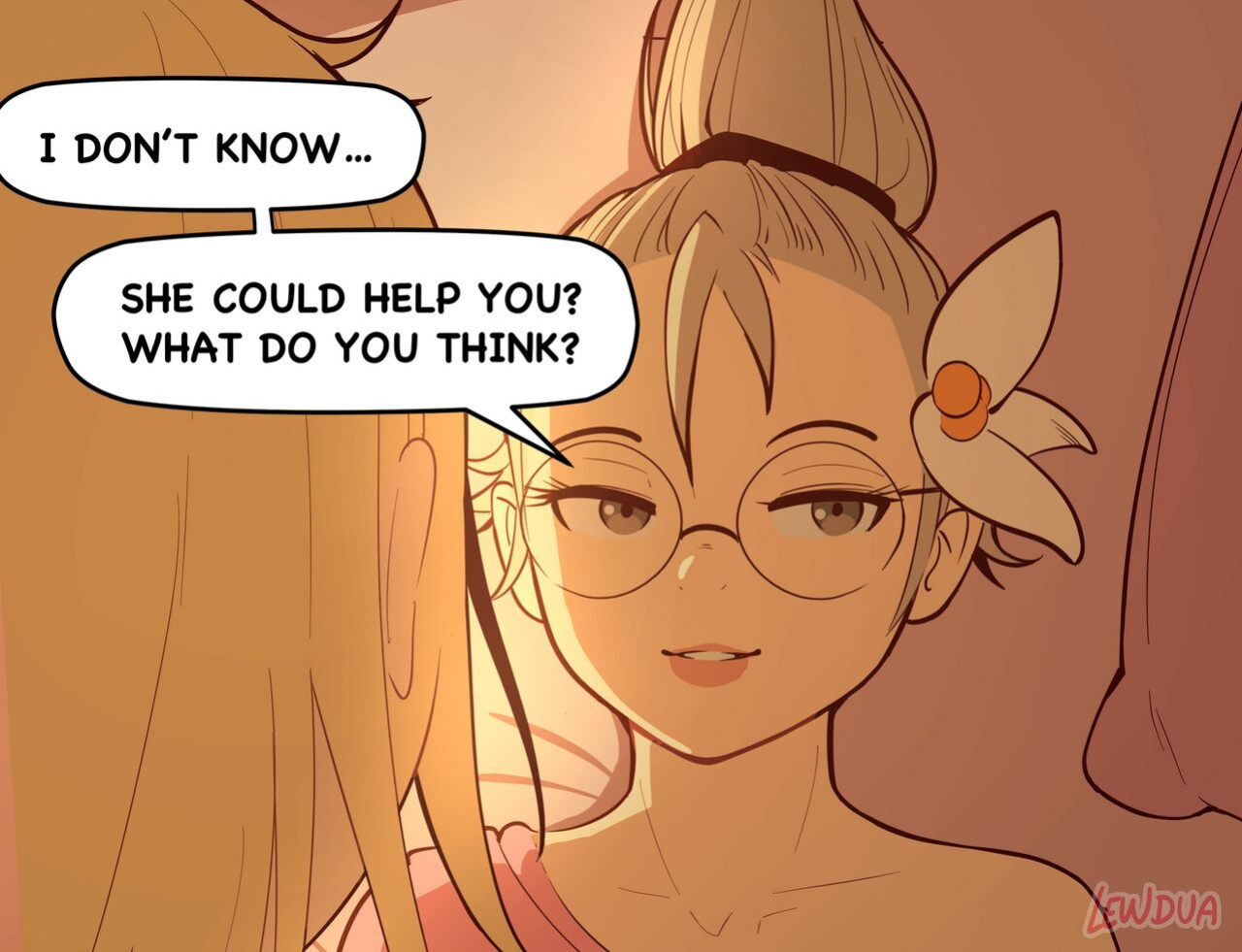 [Lewdua] Karen Showing Nessie The Truth (Full Story)