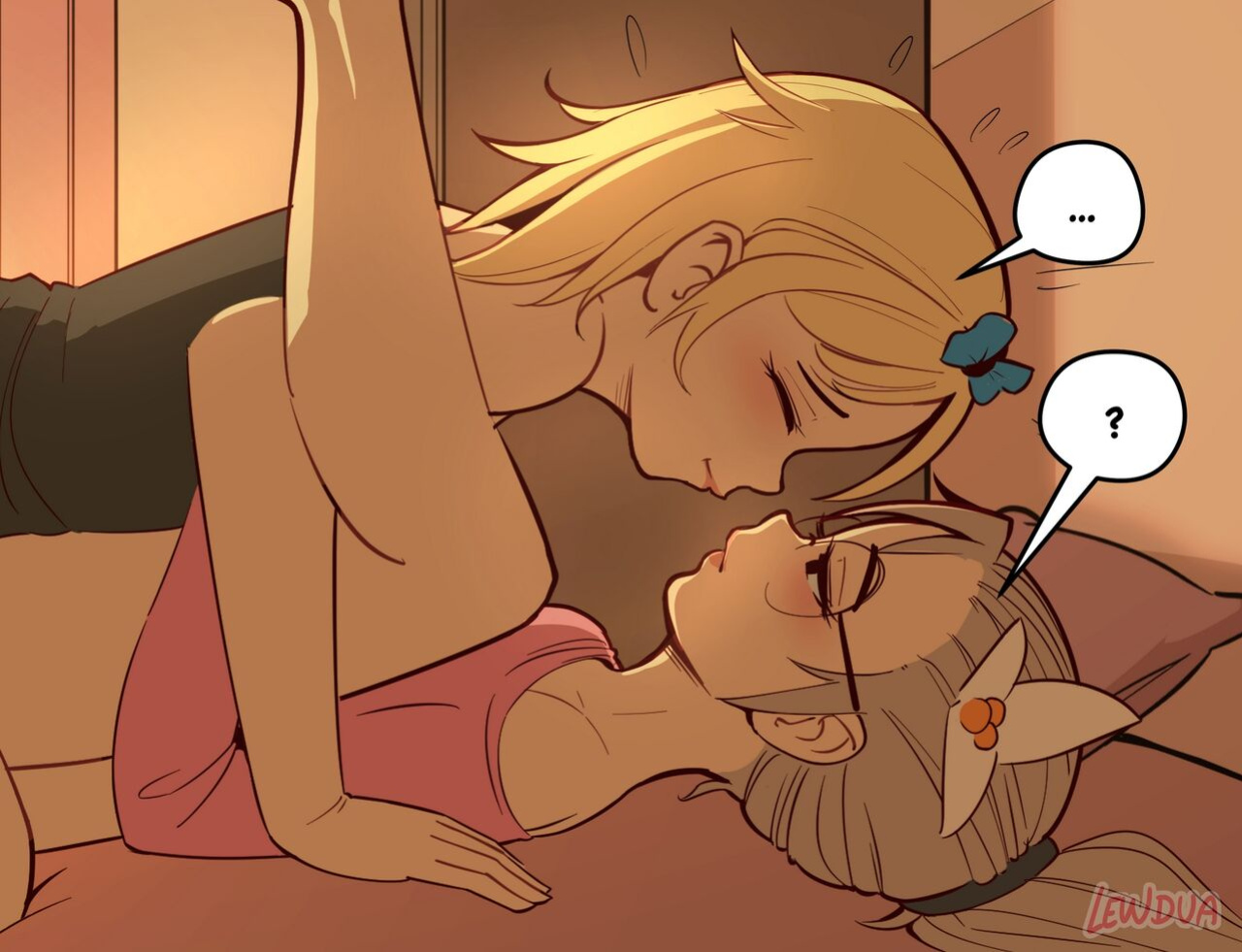 [Lewdua] Karen Showing Nessie The Truth (Full Story)