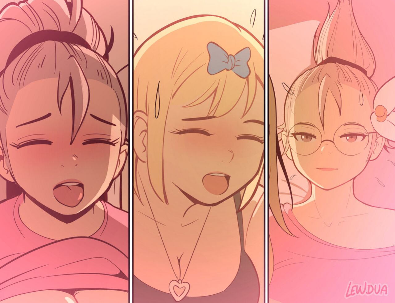 [Lewdua] Karen Showing Nessie The Truth (Full Story)