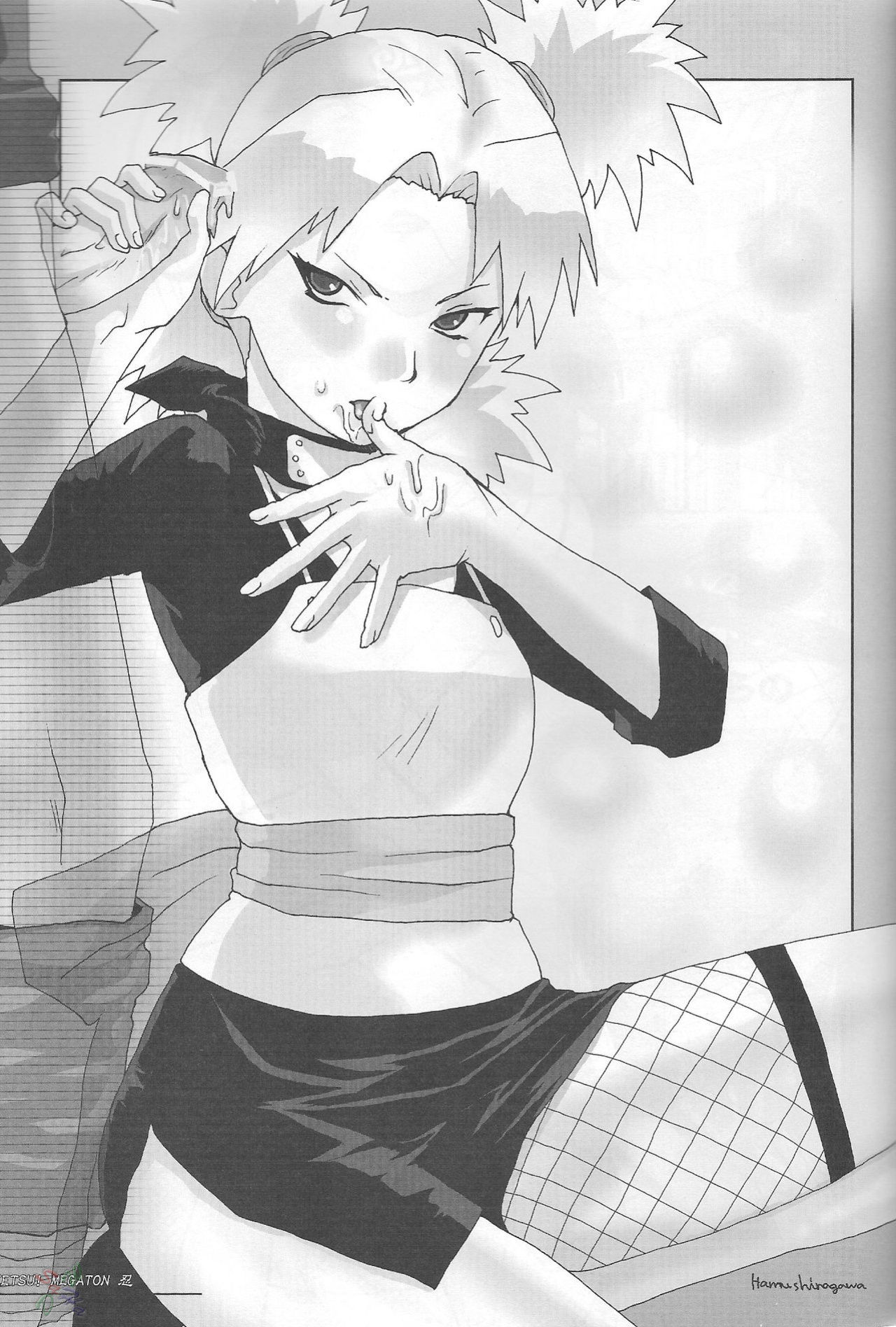 (C66) [Toluene Ittokan (Pierre Norano)] Ketsu! Megaton Nin (Naruto) [SaHa]