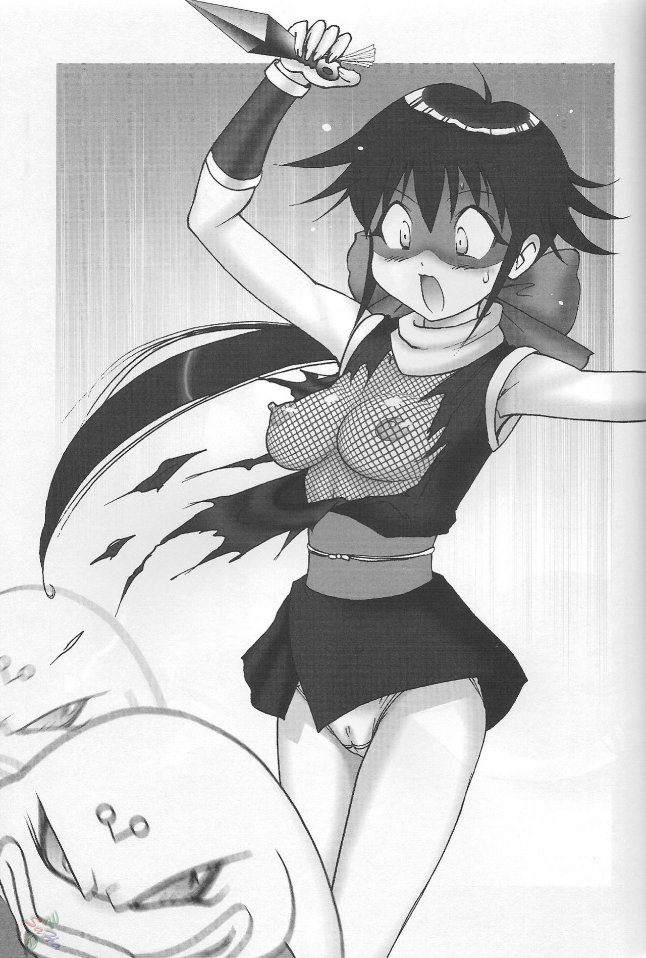 (C66) [Toluene Ittokan (Pierre Norano)] Ketsu! Megaton Nin (Naruto) [SaHa]