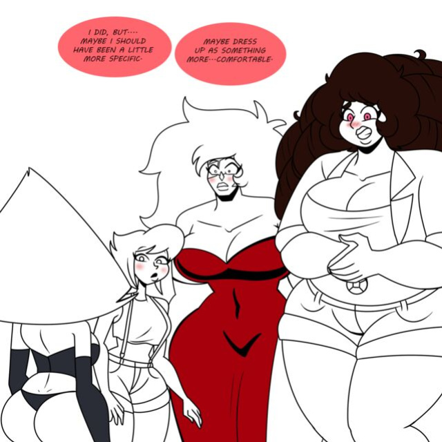 Thicc-verse Steven Universe (Chillguydraws)