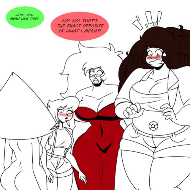 Thicc-verse Steven Universe (Chillguydraws)