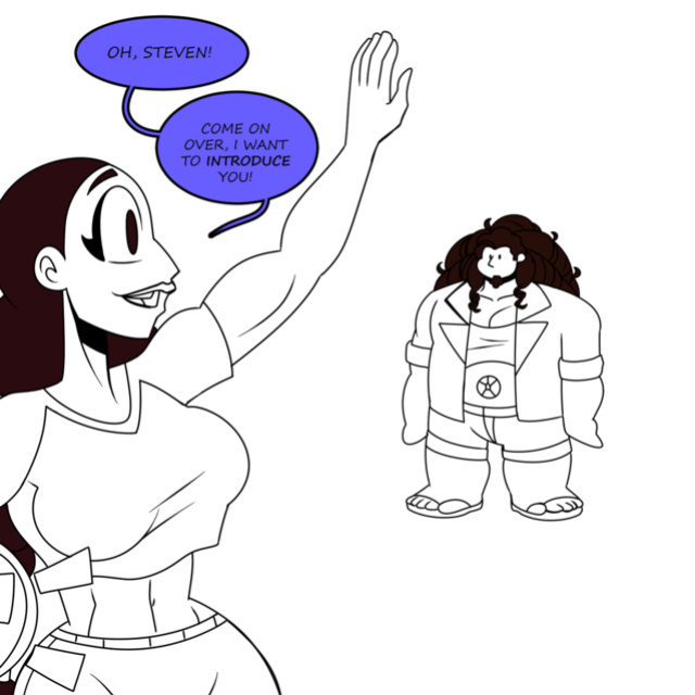 Thicc-verse Steven Universe (Chillguydraws)