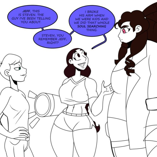 Thicc-verse Steven Universe (Chillguydraws)
