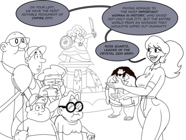 Thicc-verse Steven Universe (Chillguydraws)