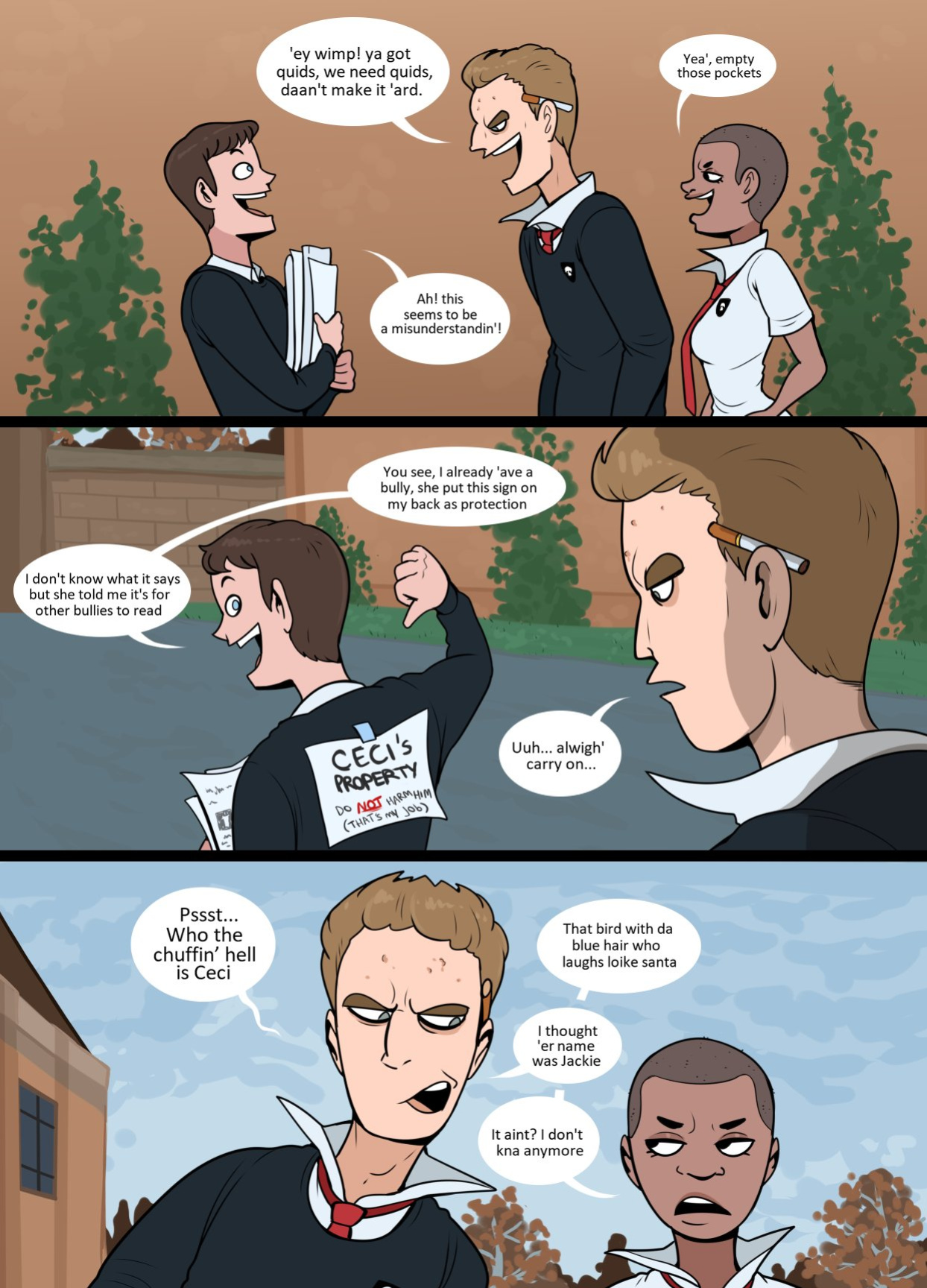 The Infamous / HellOnEarthIII - Bully School