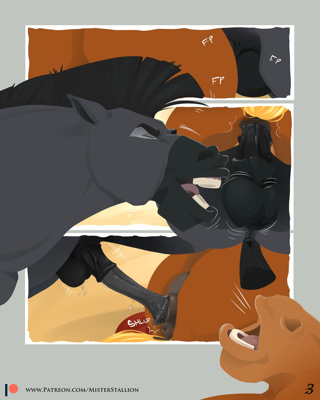 [MisterStallion]The Horse, The Horn, And The Hellhound