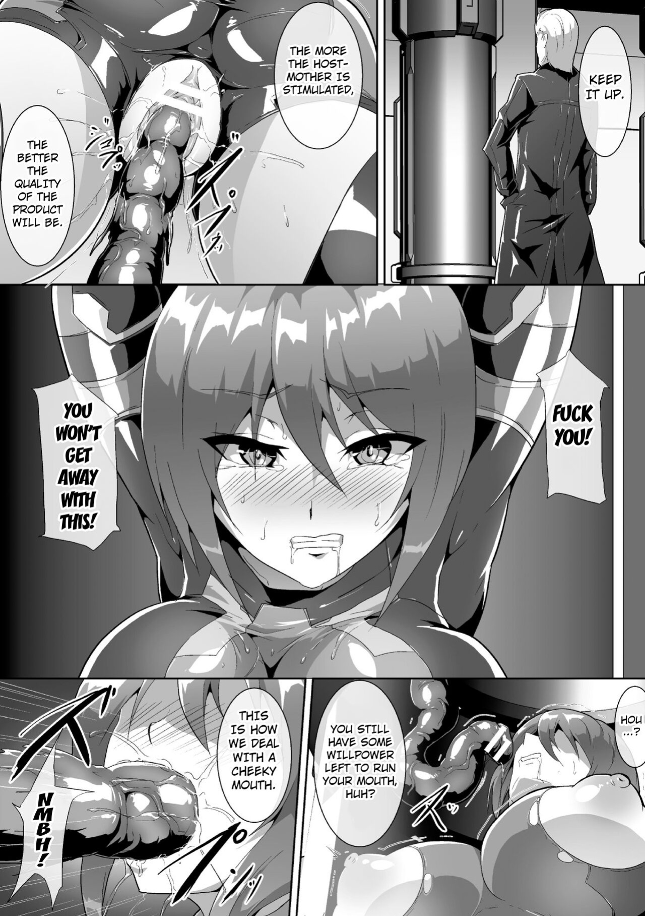 [NANDZ] Alpha and Omega (2D Comic Magazine Capsule Kan Seigi no Heroine Mesu Ochi Jikken! Vol. 1) [Kuraudo]