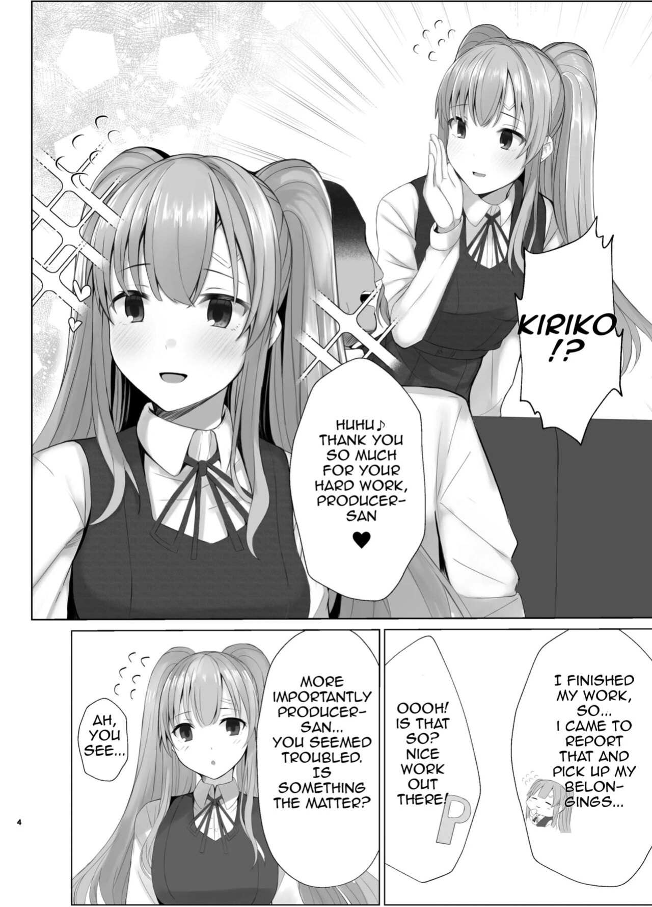[BLUEhistory (Kurotane)] Kiriko ni Saimin de Iryou Koui to Shoushite Ecchi na Koto o suru Hon | A book about casting hypnosis on Kiriko to make her do lewd stuff as medical treatment (THE iDOLM@STER: Shiny Colors) [Im Simon! 93.7]