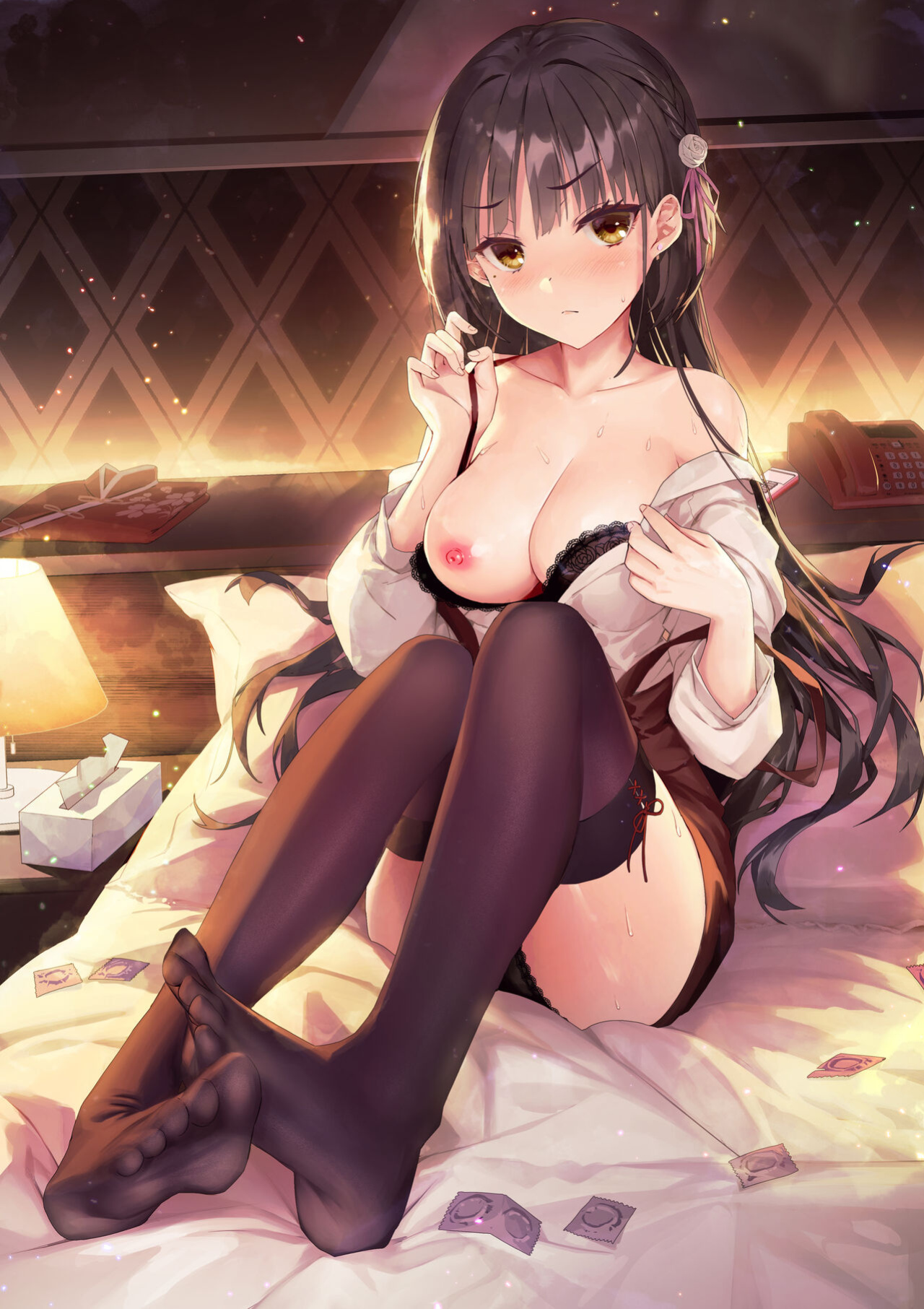 [Haku Works (Haku)] Natsume to Seiai Taiketsu | Natsume and Sexual Showdown (Cafe Stella to Shinigami no Chou) [B.E.G.O]