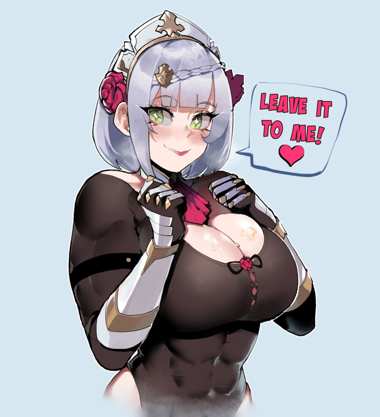 [ThiccwithaQ | Nyantcha] Churled Noelle (Genshin Impact)