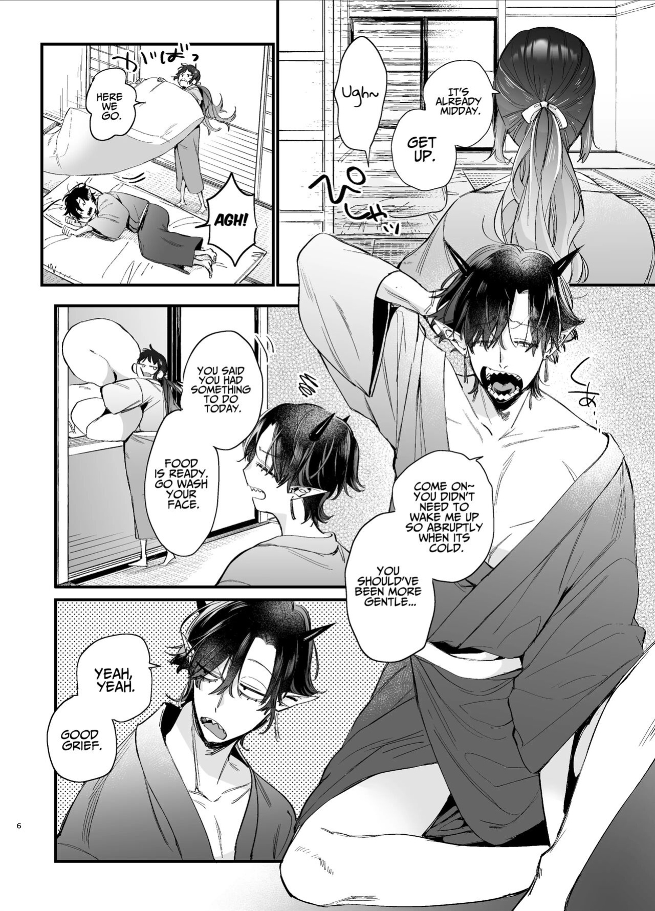 [Umenegi Daimyoujin (Umekoppe)] Ikenie Onna Wa Kodokuna Kijin Sama Ni Ban Kōbi De To Sareru | The Sacrificial Maiden Corrupted by Coupling With an Oni