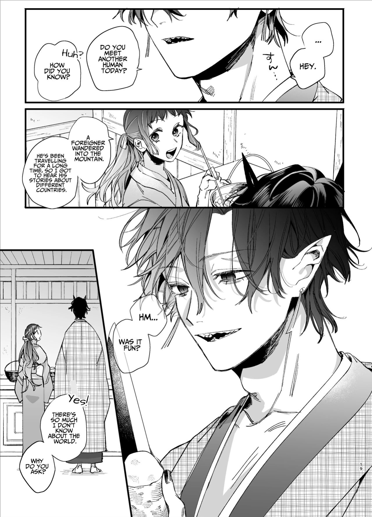 [Umenegi Daimyoujin (Umekoppe)] Ikenie Onna Wa Kodokuna Kijin Sama Ni Ban Kōbi De To Sareru | The Sacrificial Maiden Corrupted by Coupling With an Oni